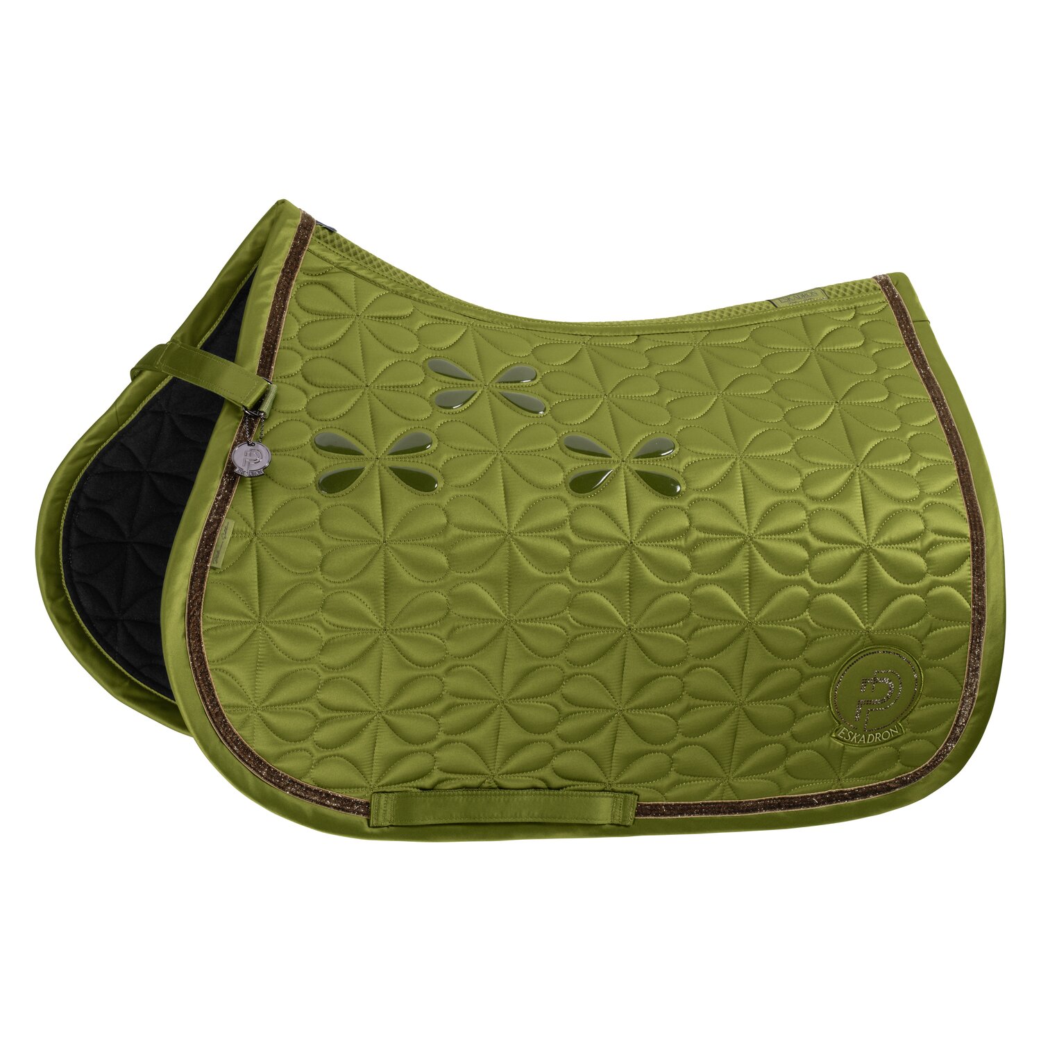 ESKADRON Platinum Schabracke Mattgloss Bow - moss green