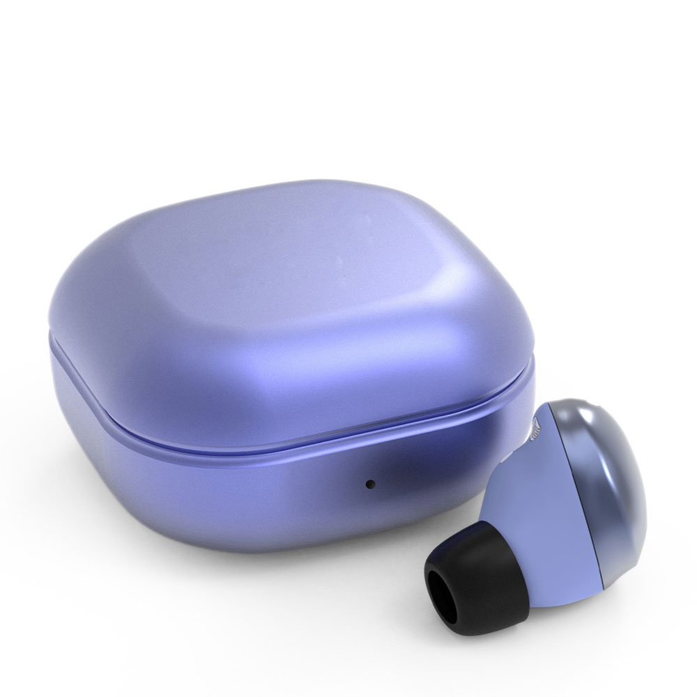 (6-tlg. Set) Samsung Galaxy Buds2 / Buds Pro Memory Foam Ohrpolster Rutschfeste Ersatz Eartips - Schwarz