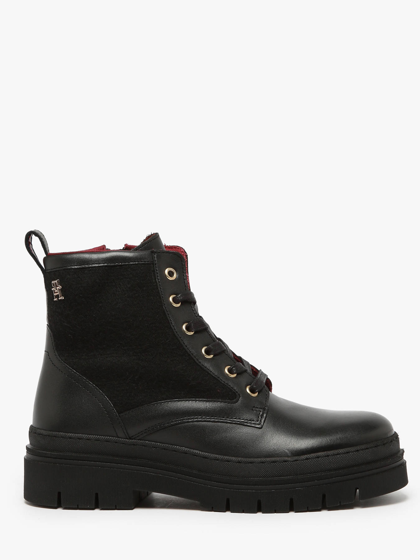 Bottines en cuir TOMMY HILFIGER