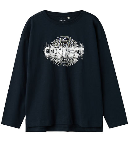 Name It Bluse - NkmVob - 2-pak - Dark Sapphire/Jet Stream