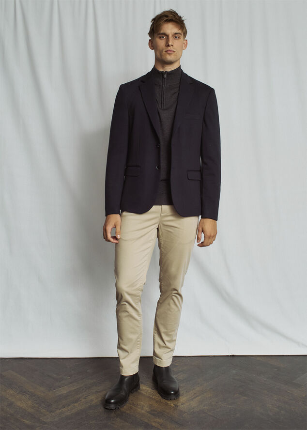 Bruun & Stengade BS Riviere Classic Fit Blazer Navy
