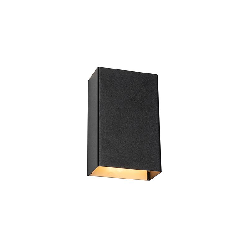 Moderne wandlamp zwart 2-lichts - Otan S