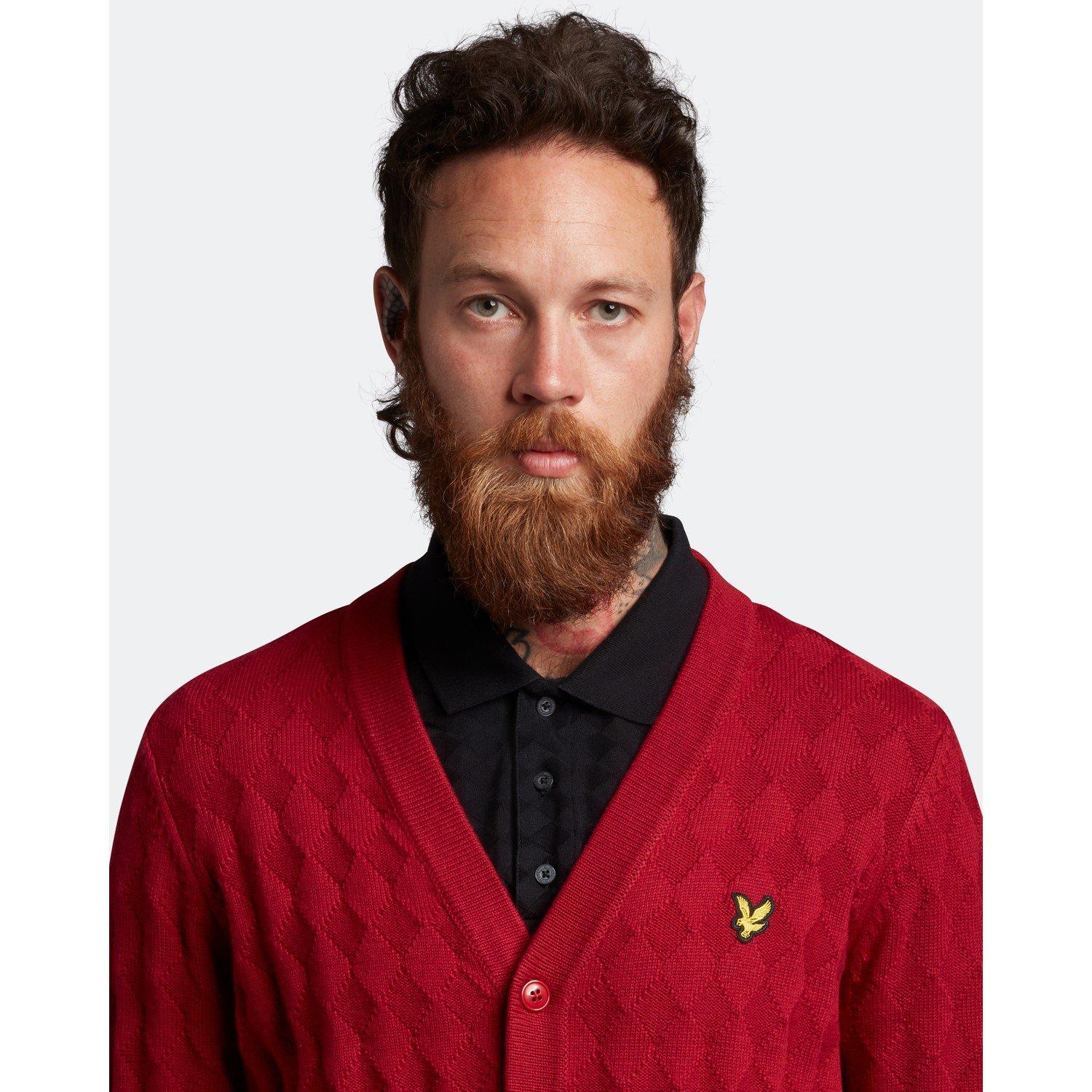 Lyle and Scott LS Knit Cardigan Mens