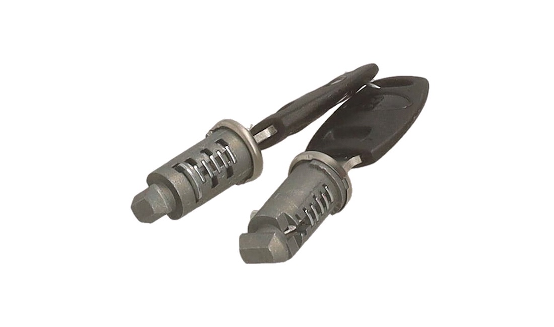 2 x låsecylinder 2 x nøgle Paddock DEZO