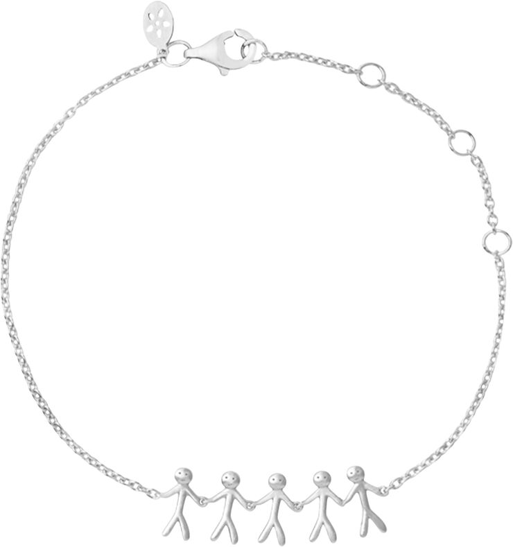ByBiehl Together Family 5 bracelet - silver Sølv