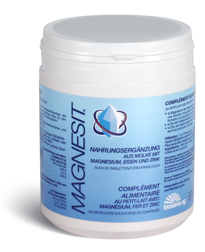Magnesit Mineralsalz<br>600 g, Dose, Pulver