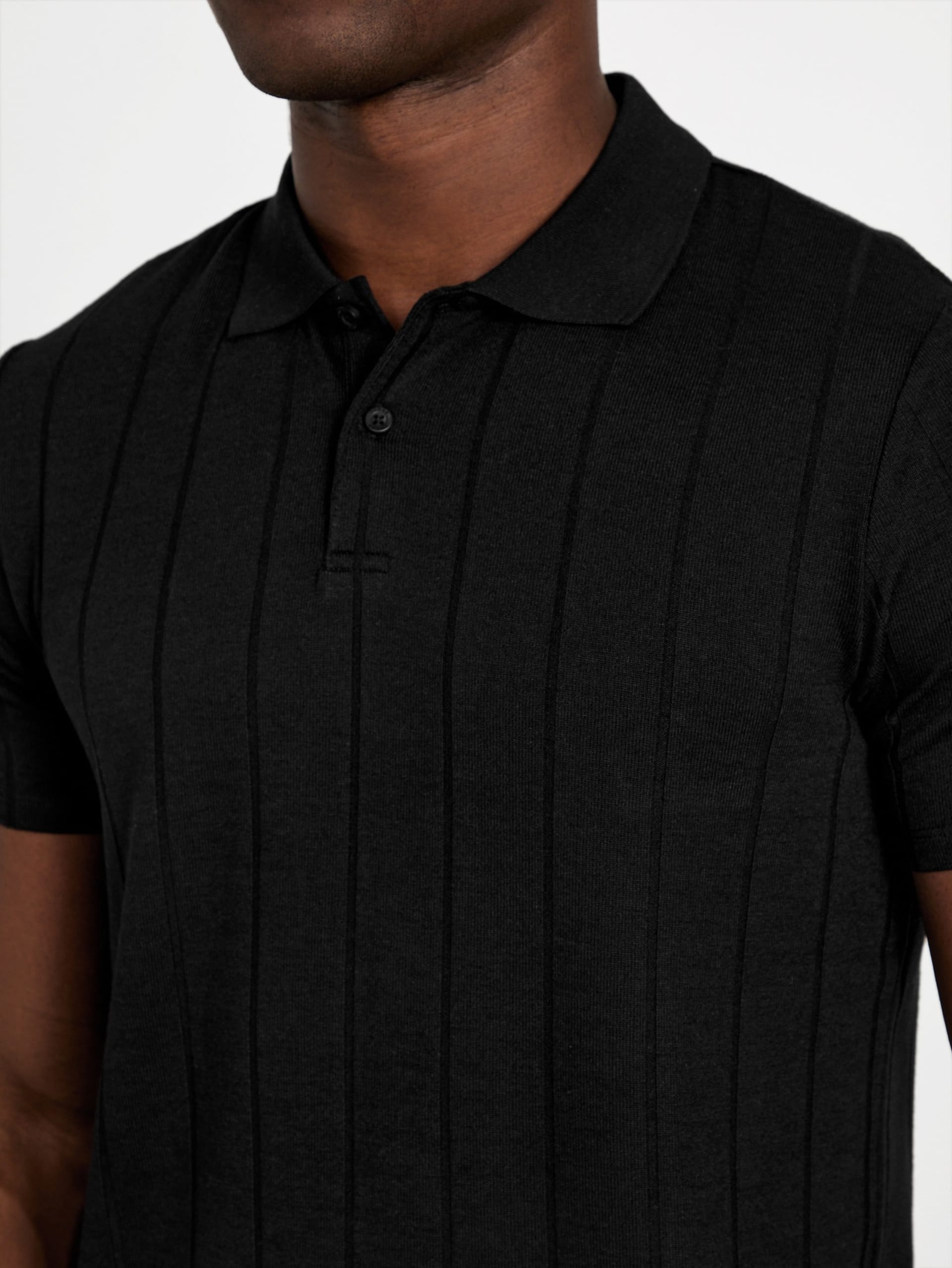 Polo canelado Eco Axel