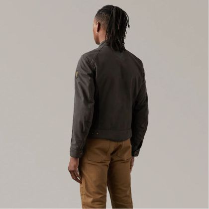 Blouson Belstaff TEMPLE COTON WAX - Marron
