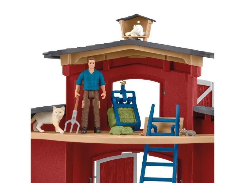 Schleich Red Barn with Animals and Accessories