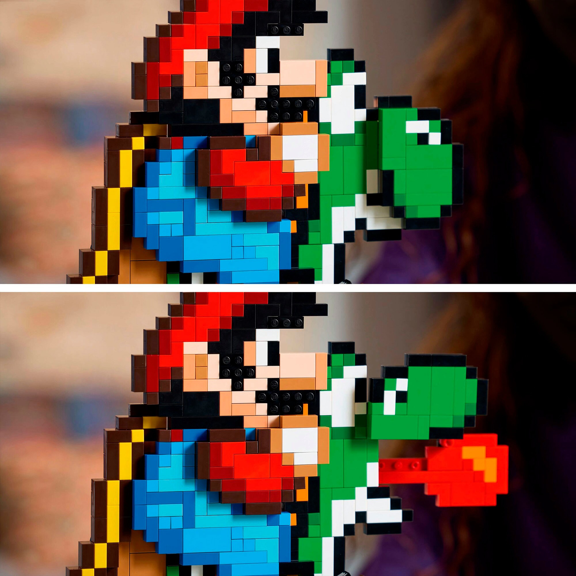 LEGO Konstruktionsspielzeug Super Mario World: Mario & Yoshi