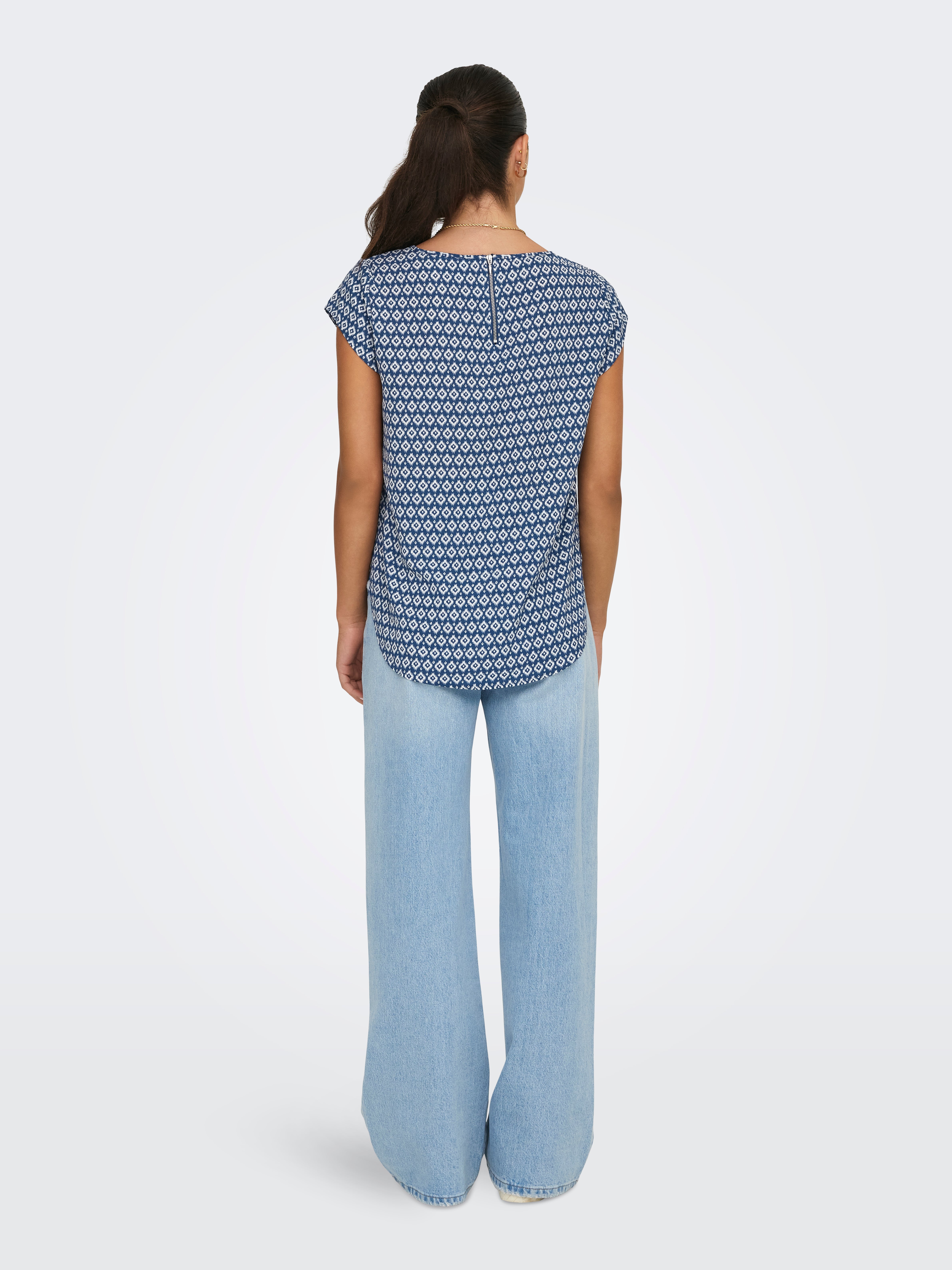 ONLVIC Top Dark Denim