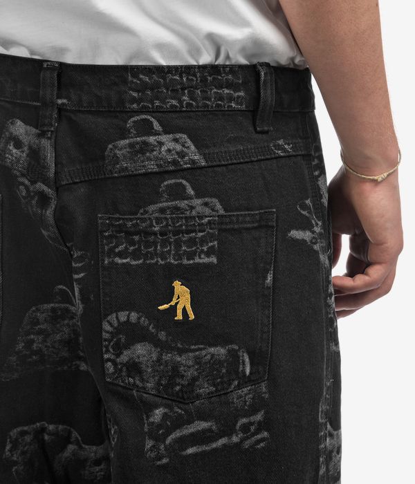 Passport Denim Workers Club Jeans (laser etched black)