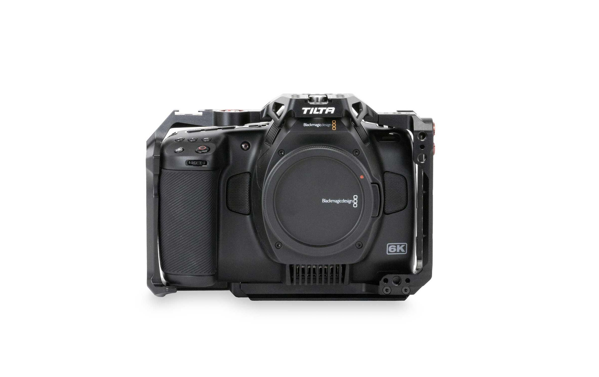 Full Camera Cage für BMPCC 6K Pro/G2 - SchwarzBietet eine schützende Panzerung und verbessert die Funktionalität der Kamera
