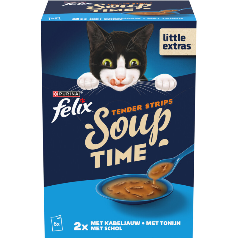 Felix Soup vis kabeljauw, tonijn, schol
