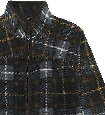 Molo Fleecejakke - Ulani - Grey Brown Check