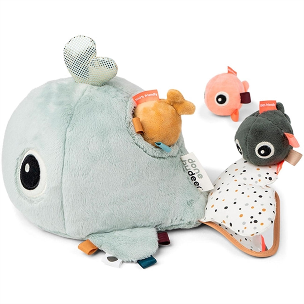 Done by Deer Hide & Seek Wally Blue Activity Toy - DonebyDeer | Luksusbaby
