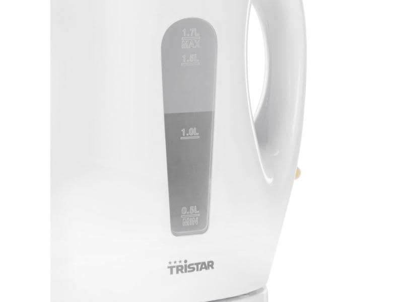 Tristar Wasserkocher WK-3380 1.7 l, Weiss 2200 W-Wasserkocher, Weiss