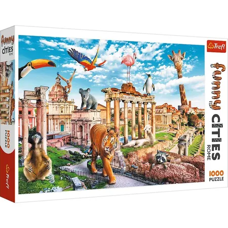 Trefl Puzzle Wild Rome, 1000 Teile