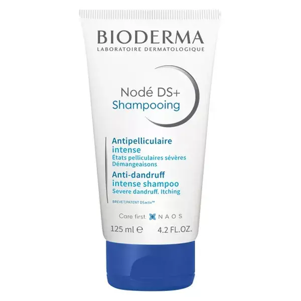 Shampoo Anticaspa Bioderma Nodé DS+ para Couro Cabeludo Sensível 125ml