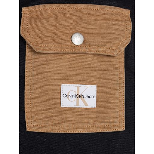 Calvin Klein Jeans Denim Vest, Denim Black, XL