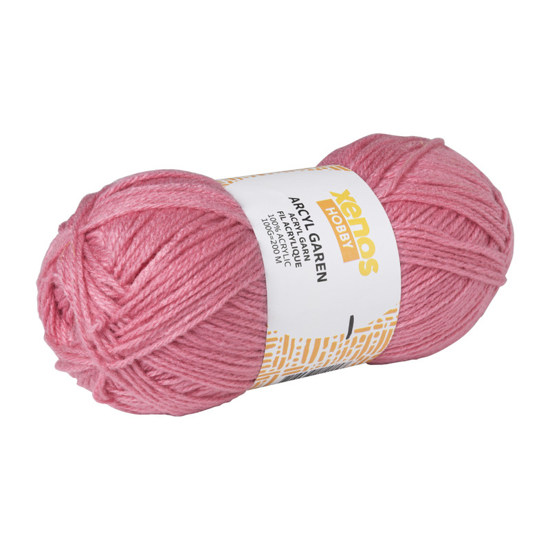 Garen acryl - peach - 100 gram