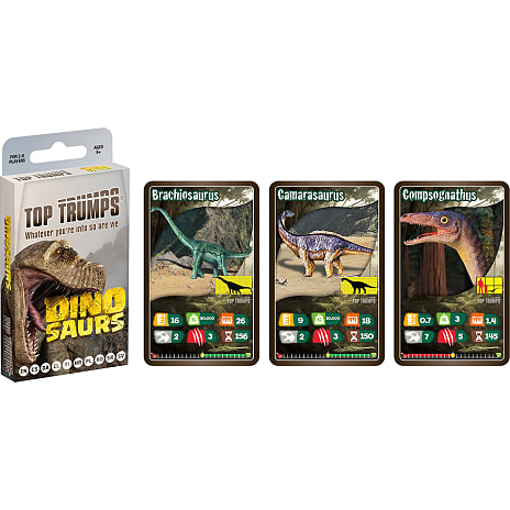 Top Trumps dinosaurs Tuck Box