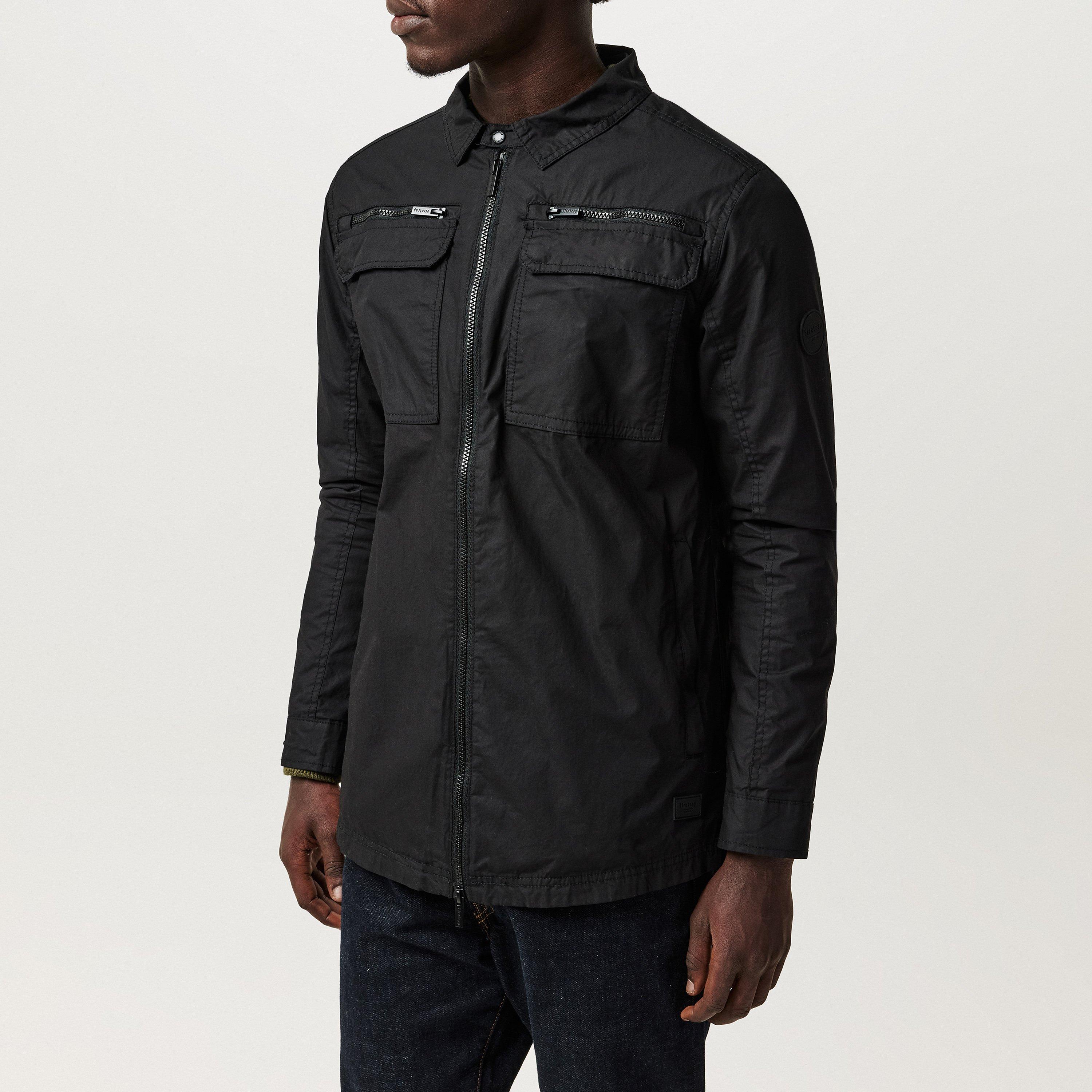 Firetrap Stylish Zip Shacket for Men