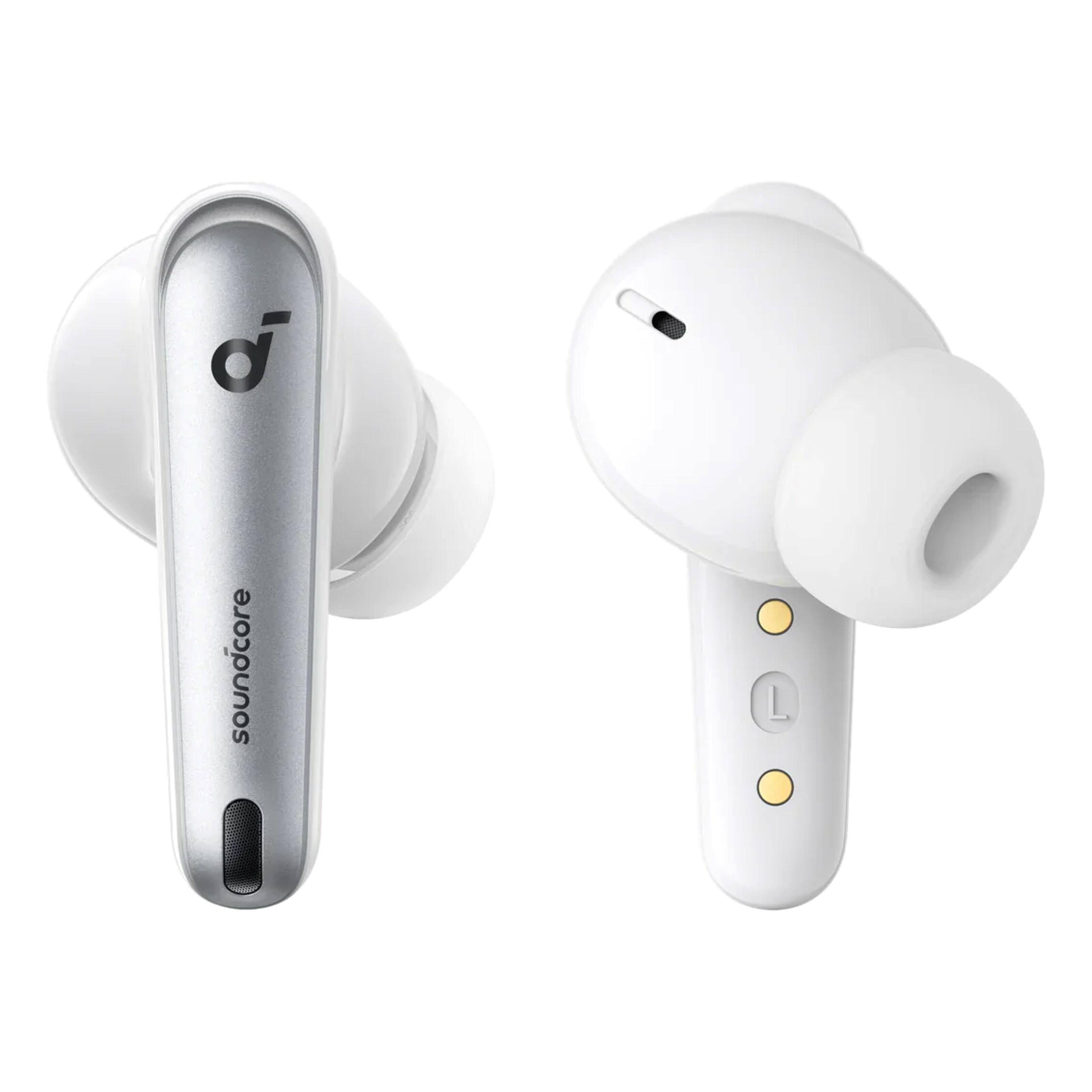 Soundcore Liberty 4 Trådløse hodetelefoner med ANC 2.0 Clear White