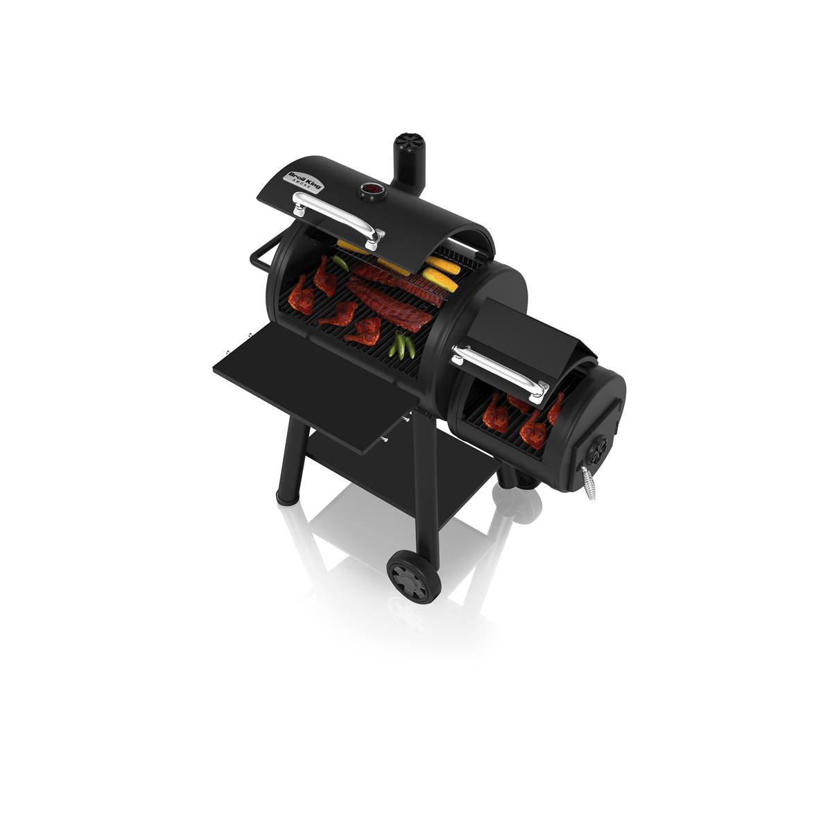 Barbecue charbon broil king smoke offset 400