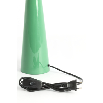 Lampvoet Theo-Bert Pot kegel groen 40W Ø 10 x 35 cm