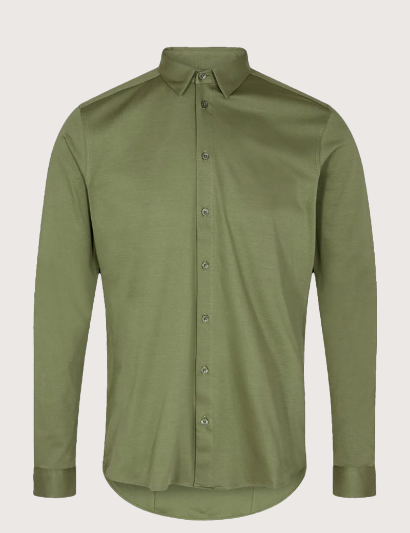 MOS MOSH CHEMISE HOMME MARCO CRUNCH JERSEY KAKI MILITAIRE