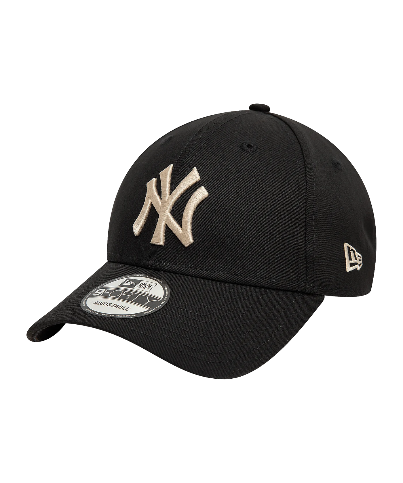 New Era Chicago Bulls 9Forty Curved Cap Schwarz