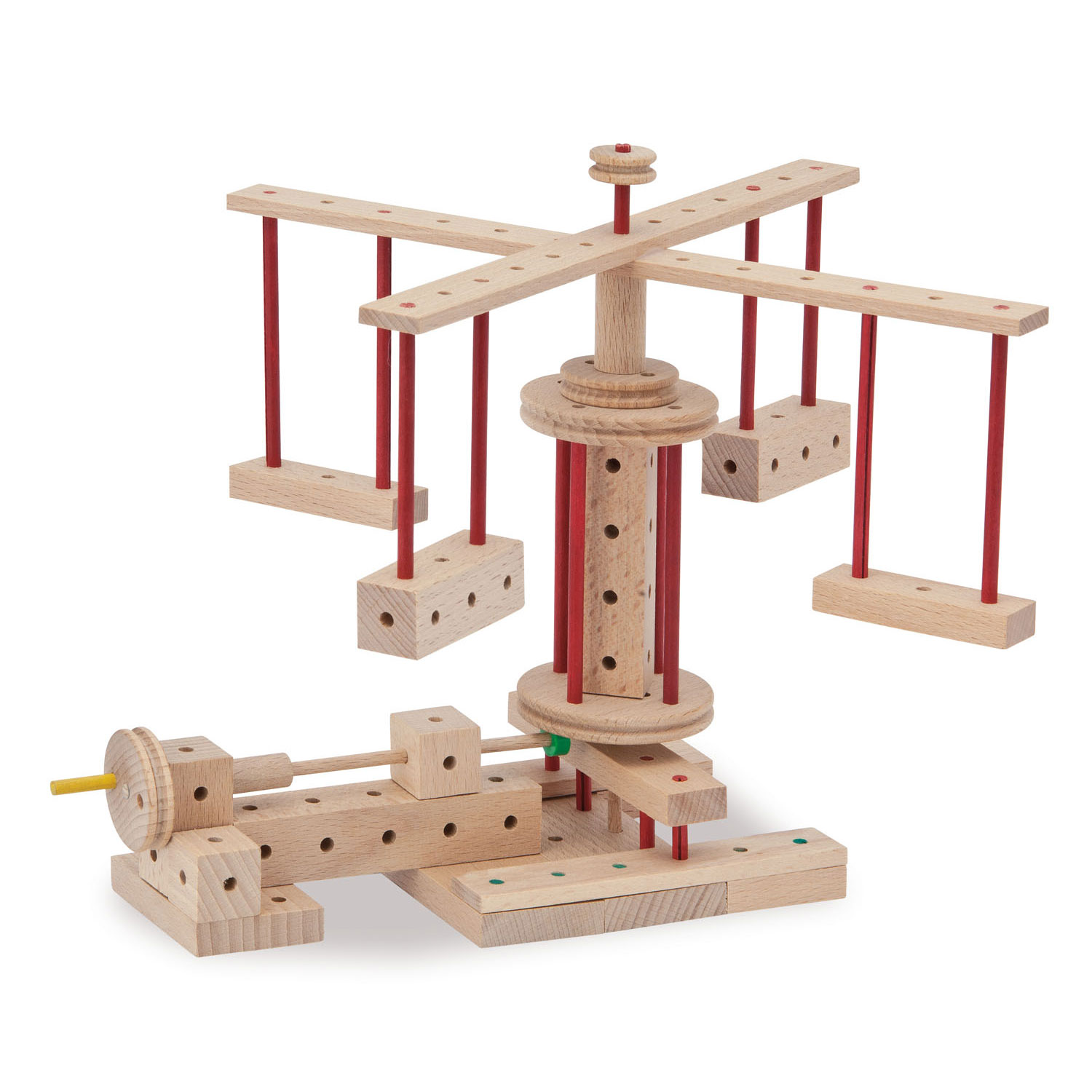 Matador Explorer E222 Constructieset Hout, 222dlg.