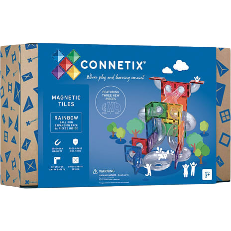Connetix Ball Run Expansion udvidelsessæt 66 dele