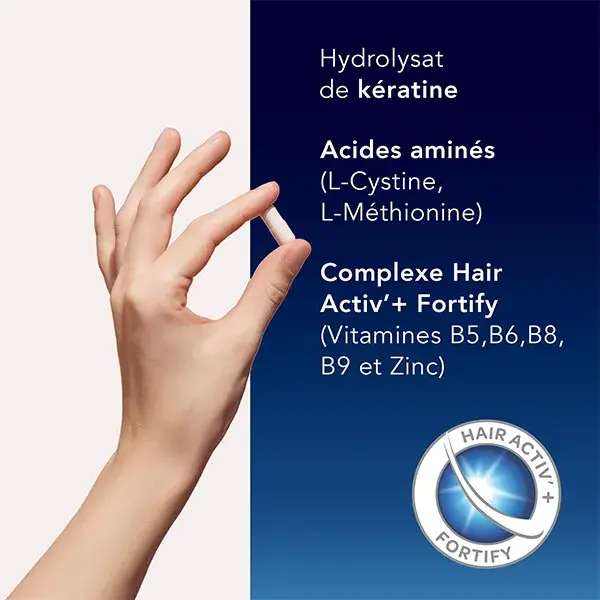 Arkopharma Forcapil Fortifiant Cheveux Kératine+ 60 gélules