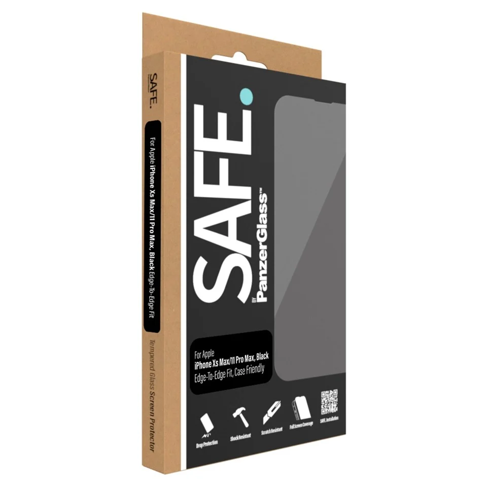 SAFE by PanzerGlass - Screen Protector - Apple iPhone Xs Max , 11 Pro Max - Edge-to-Edge