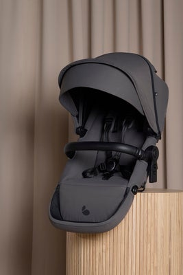 Beemoo Pro Multi 2 Tvillingvogn, Mocha Grey