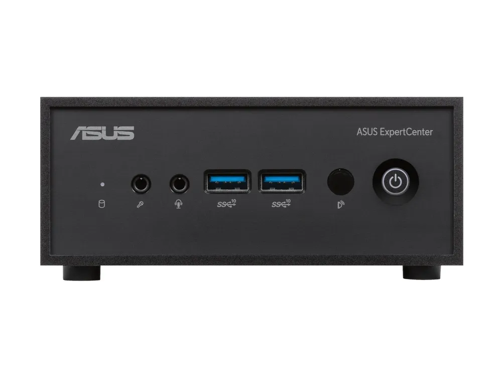ASUS ExpertCenter PN42 BBN100MV - Barebone - mini PC 1 x N-series N100 / op til 3.4 GHz - RAM 0 GB - UHD Graphics - Gigabit Ethernet, 2.5 Gigabit Ethernet - sort