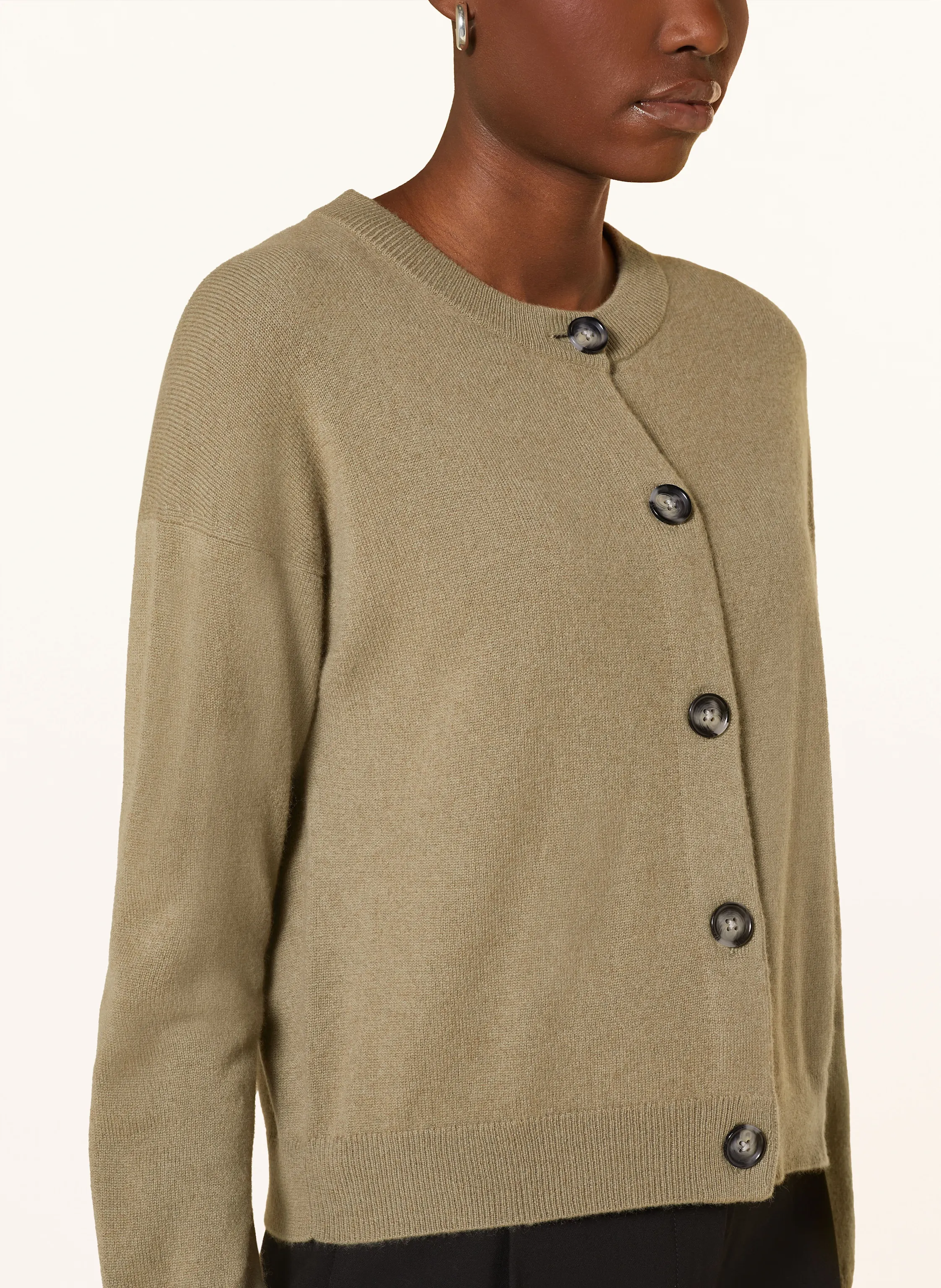 darling harbour Cashmere-Strickjacke