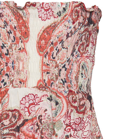 Rosemunde Top - Paisley - Orange Paisley Print