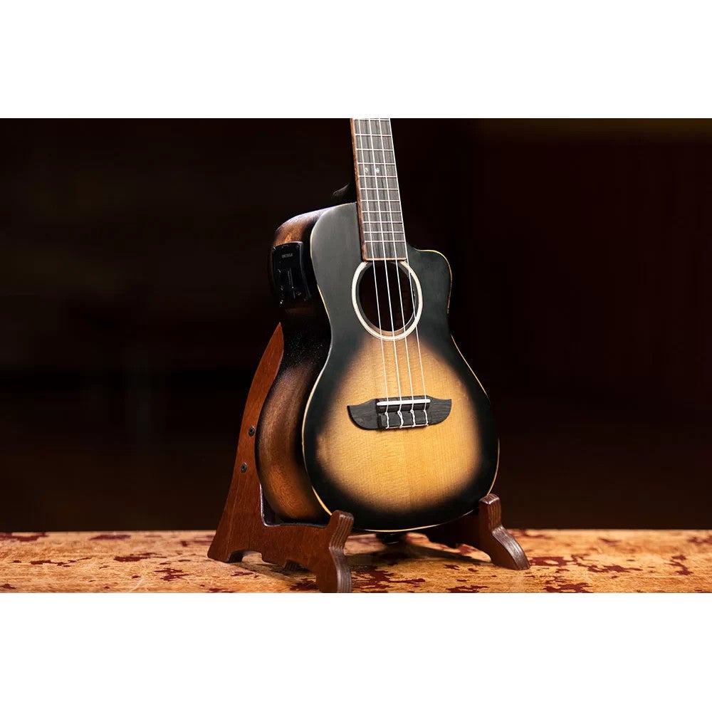 Ortega DSSUITE-UKE The Private Room Tobacco Burst E/A concert ukelele met gigbag