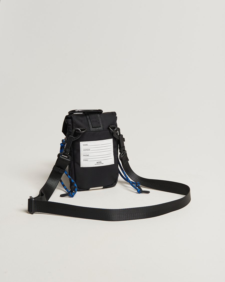 A.P.C. Trek Crossbody Pouch Black
