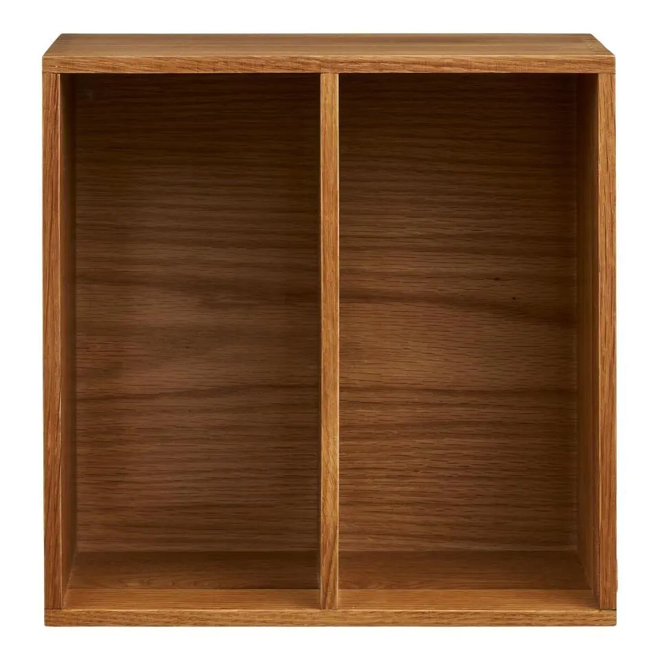 Hioshop Mina wandplank 2 planken eiken