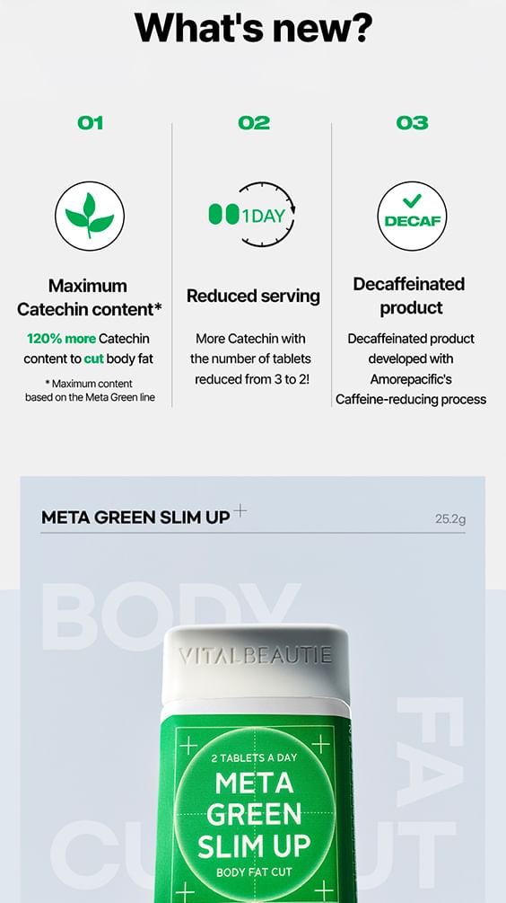 VITALBEAUTIE - Meta Groene Slim Up