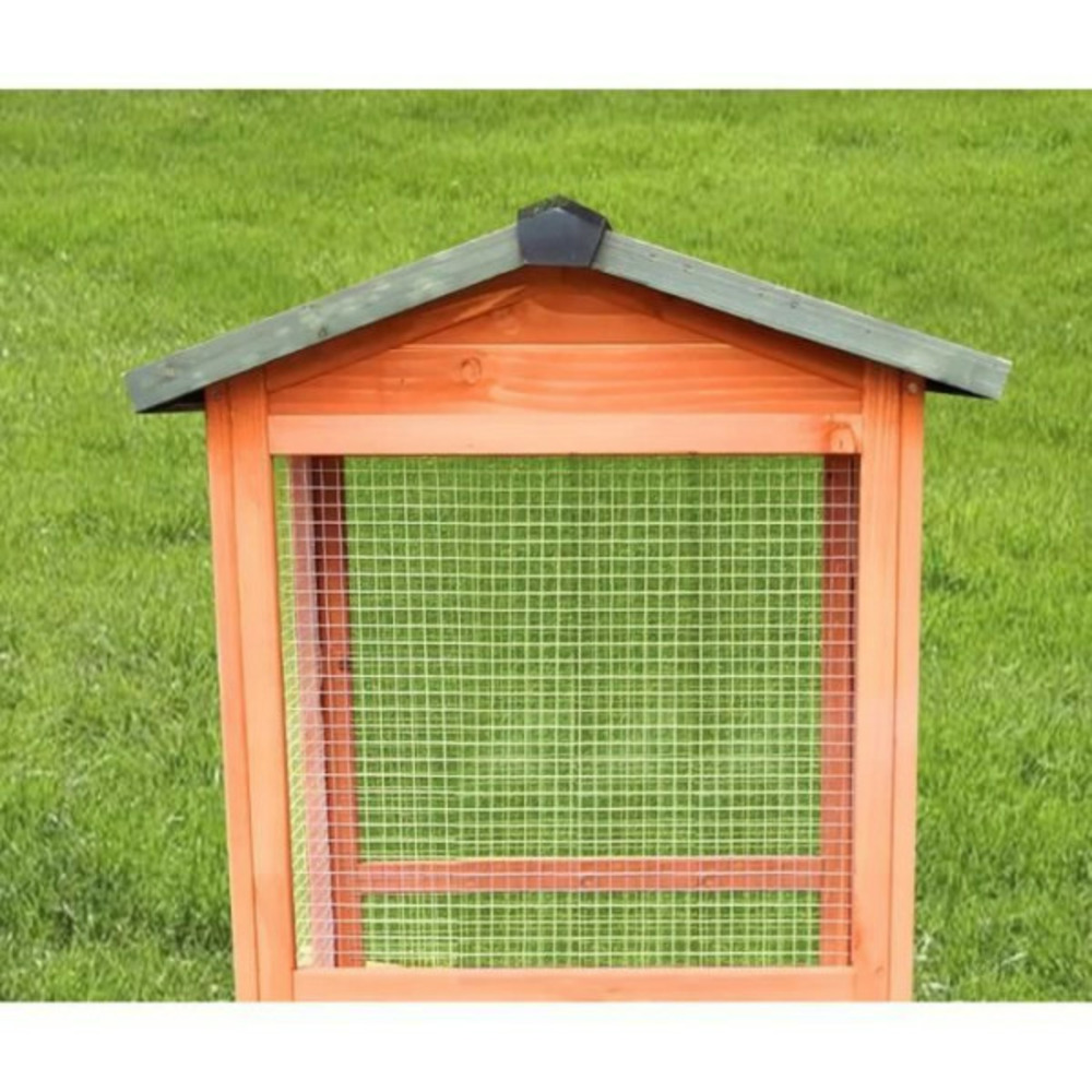 Cage a oiseaux titi - 65x65x165cm - bois