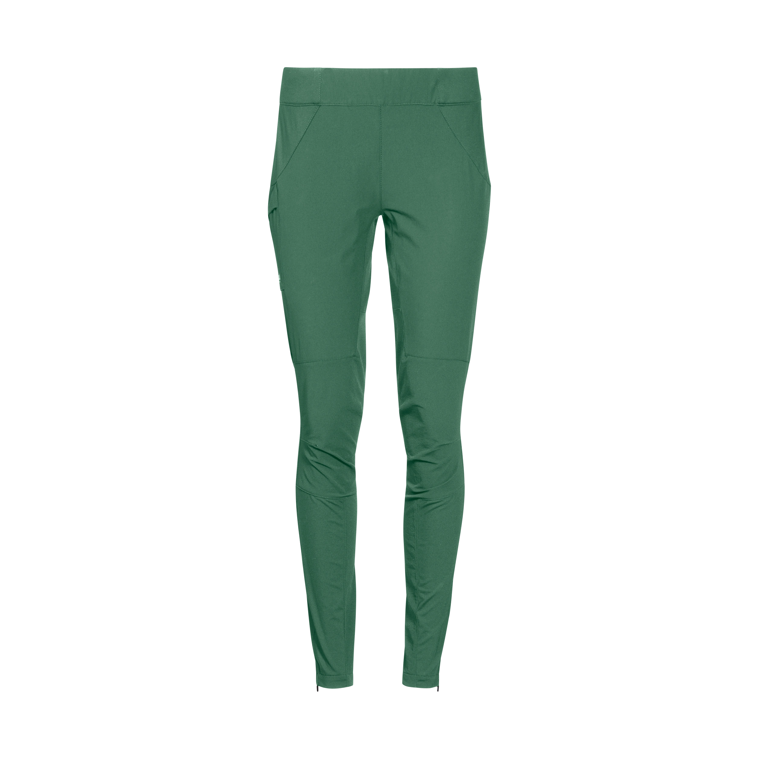 Fløyen Original Tight Pants Women Dark Jade Green