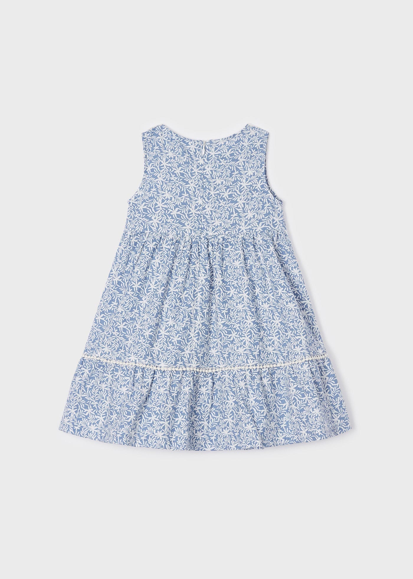 Vestido de crochê de algodão para meninas