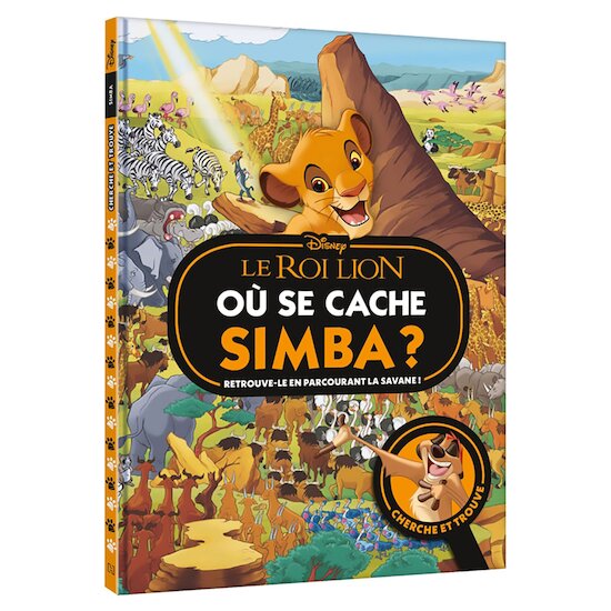 Le roi lion - Où se cache Simba ?   de               Hachette Jeunesse Disney