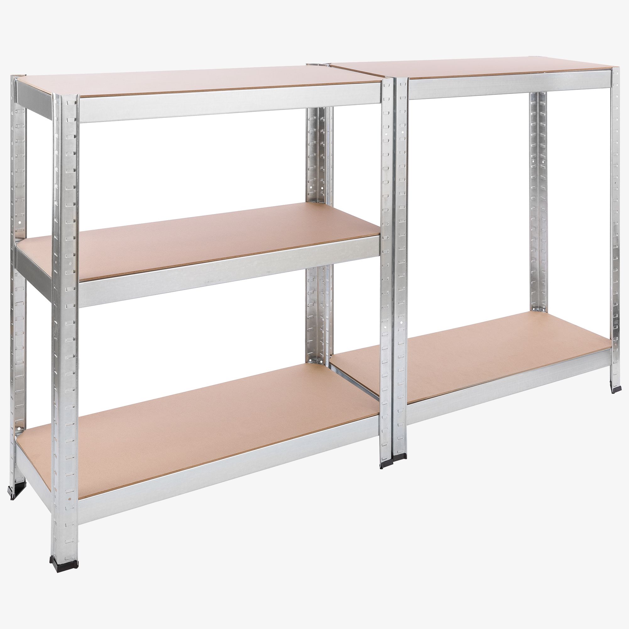 Schwerlastregal 180x75x30cm 350kg 2 Stück