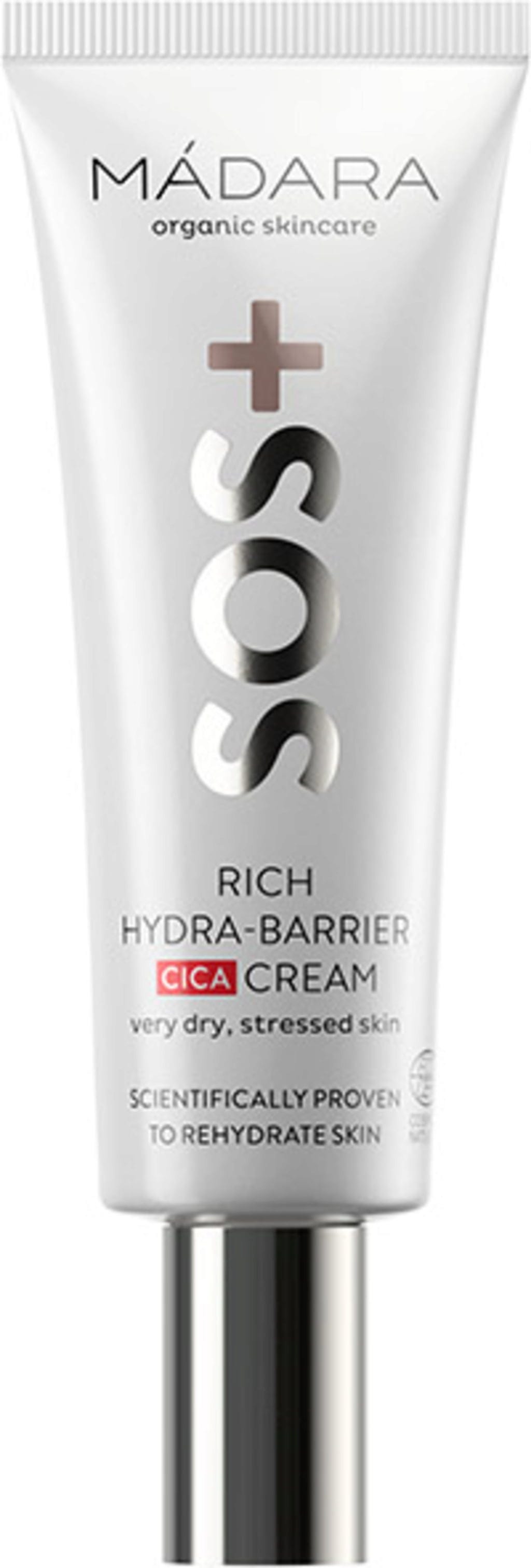 MÁDARA Organic Skincare  SOS Rich Hydra Barrier CICA Cream, 40 ml